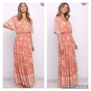Petal and Pup Rust Veronica Dress
